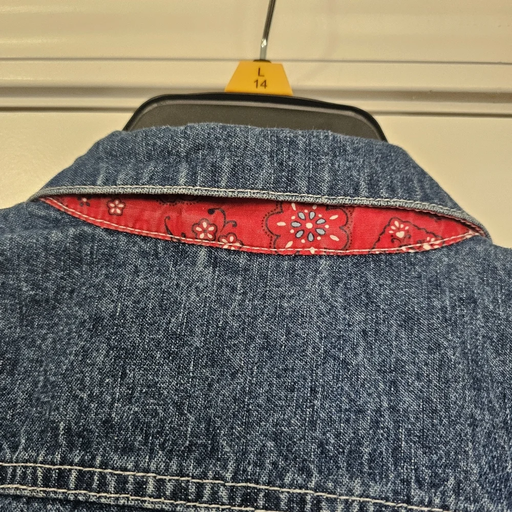 Oshkosh Jean Jacket Size 6 Girl